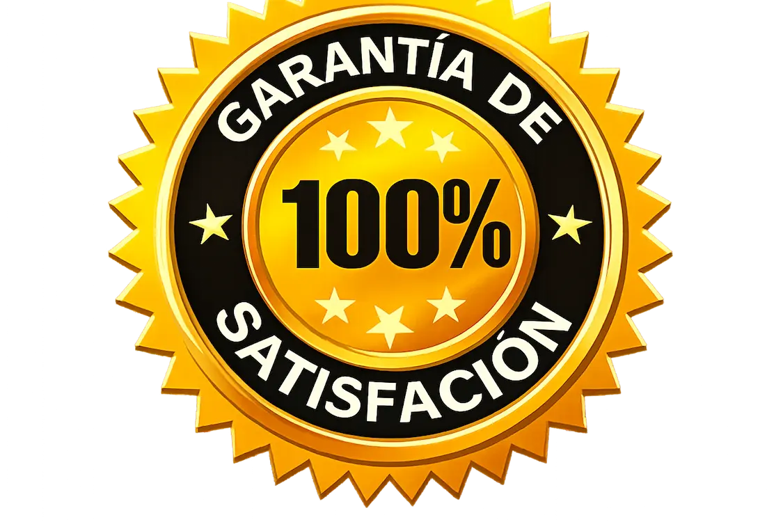 Sello de garantía de satisfacción